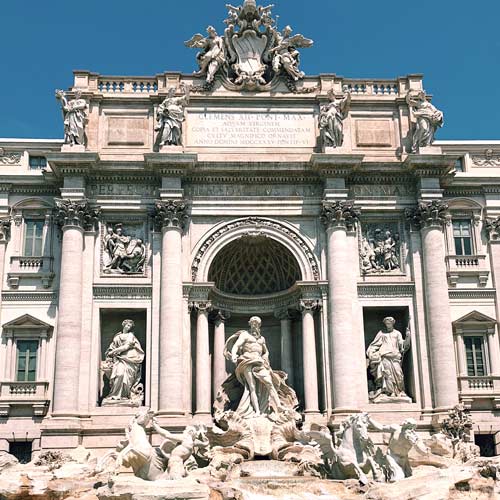 Trevibrunnen Rom Italien